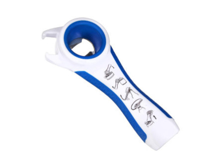FIRST AID ONLY Aide ouvre bouteille & canette, blanc/bleu