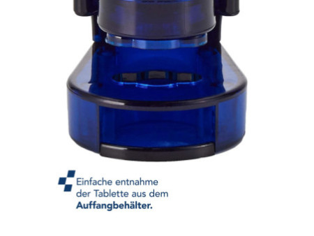 FIRST AID ONLY Décapsuleur de comprimés, bleu transparent