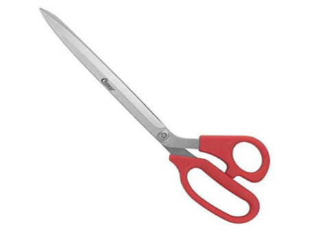 Clauss Ciseaux de tapissier, longueur : 293 mm, rouge