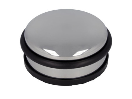 WESTCOTT Butoir de porte, en acier inoxydable, argent