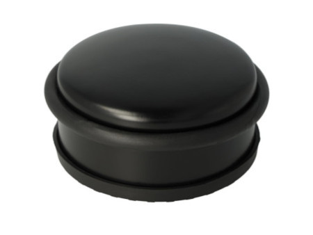 WESTCOTT Butoir de porte, en acier inoxydable, noir