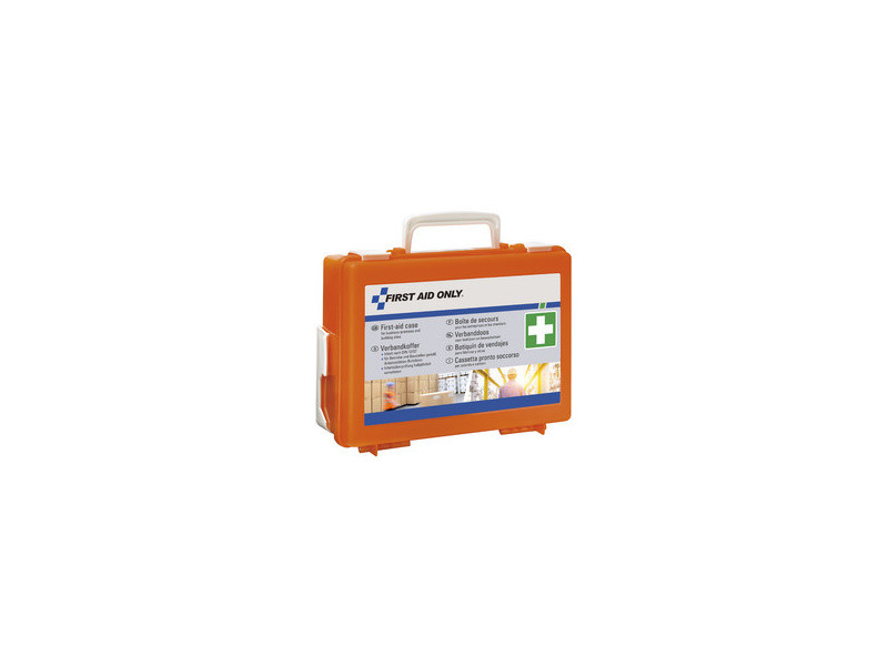 FIRST AID ONLY Boîte de premiers secours DIN 13157, orange