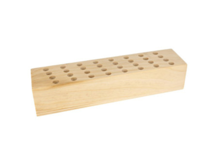 WESTCOTT Bloc pour ciseaux, bois, non garni, pour 32 paires
