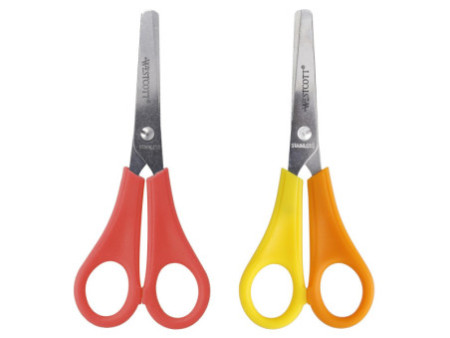 WESTCOTT Bloc pour ciseaux, bois, garni, incl. 32 paires