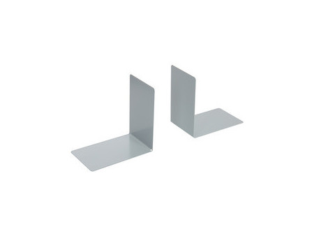 WESTCOTT Serre-livres (L)127 x (T)145 x (H)240mm, gris clair