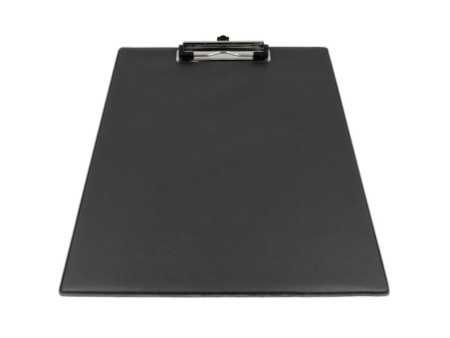 WESTCOTT Porte-bloc à pince, plastifié, A4, noir