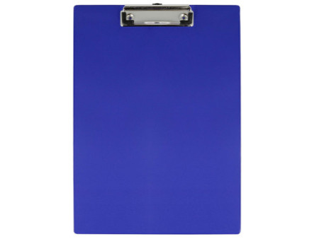 WESTCOTT Porte-bloc à pince, plastifié, A4, bleu