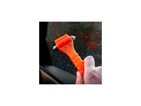 FIRST AID ONLY Marteau de secours 2 en 1, orange