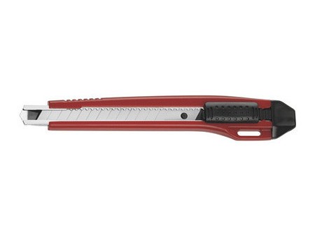 WESTCOTT Cuttter PREMIUM, lame: 9 mm, rouge/noir