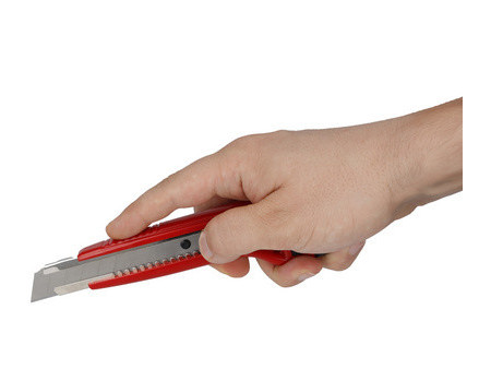 WESTCOTT Cuttter PREMIUM, lame: 9 mm, rouge/noir