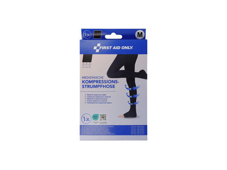 FIRST AID ONLY Collants de contention, XXL, noir