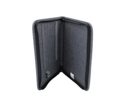 WEDO Conférencier COLLEGE, A4, polyester, gris