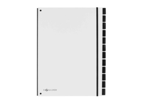 PAGNA Trieur Trend, A4, 12 compartiments, blanc