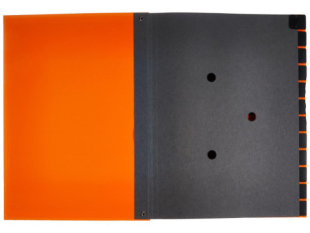 PAGNA Trieur Trend, A4, 10 compartiments, orange