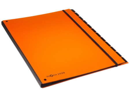 PAGNA Trieur Trend, A4, 10 compartiments, orange