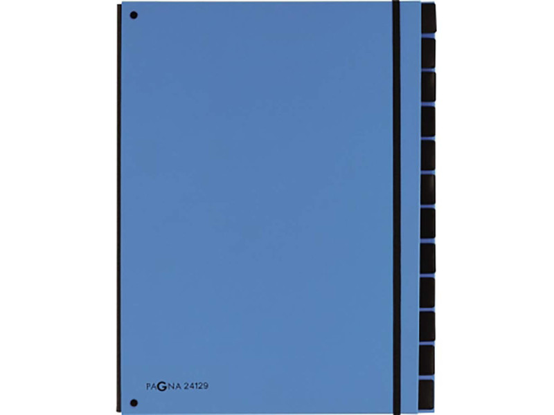 PAGNA Trieur Trend, A4, 12 compartiments, bleu ciel