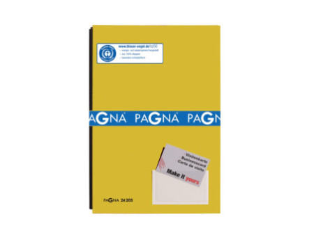 PAGNA parapheur Color, format A4, 20 compartiments, jaune