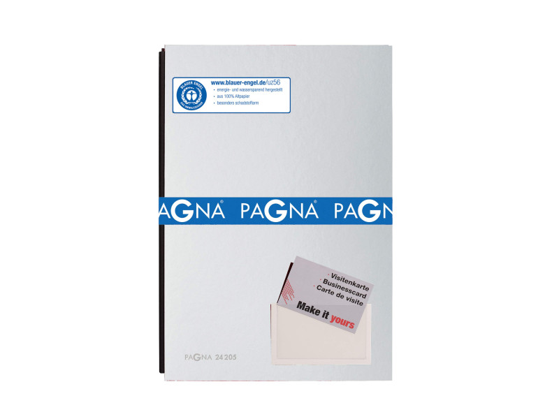 PAGNA parapheur Color, format A4, 20 compartiments, argent