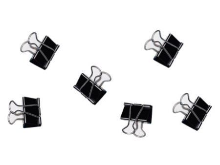 WEDO Pince double clip Foldback, (L)15 mm, écartement: 7 mm