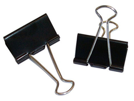 WEDO Pince double clip Foldback, (L)41 mm, écartement: 19 mm