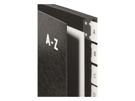 PAGNA trieur, format A4, 24 positions, A - Z, noir