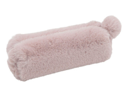 WEDO Trousse 'FLUFFY', en peluche, rose