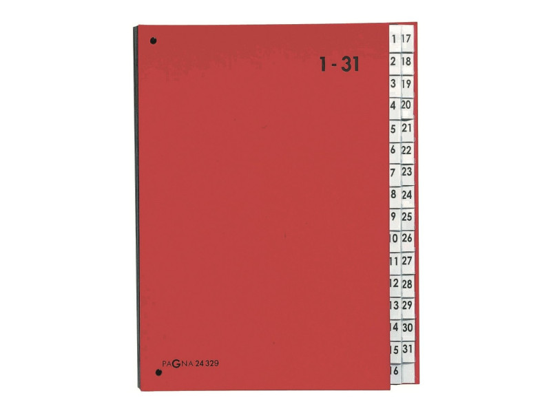 PAGNA Trieur Color, format A4, 1 - 31, 31 compartiments