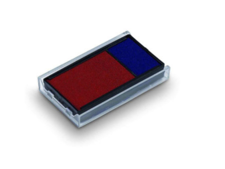 trodat Cassette d'encrage de rechange 6/4912/2 bleu / rot