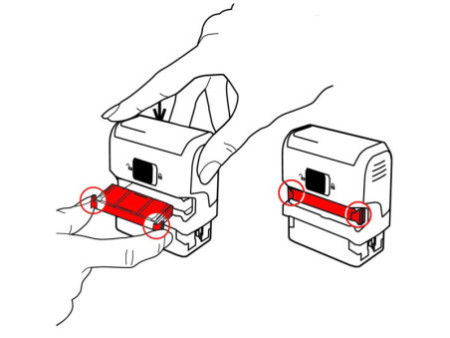trodat Cassette d'encrage de rechange 6/4913, vert