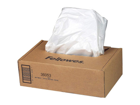 Fellowes Sac à déchets pour destructeur de documents
