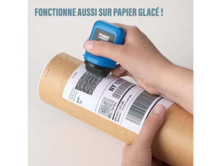 trodat Tampon de confidentialité ID Protector, bleu
