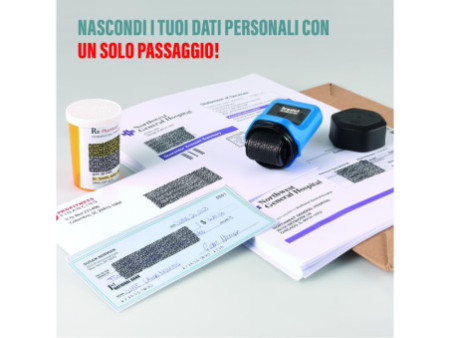 trodat Set tampon de confidentialité ID Protector, bleu