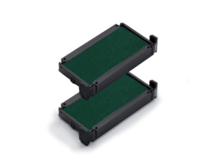 trodat Cassette d'encrage 6/4910, pack de 2, vert