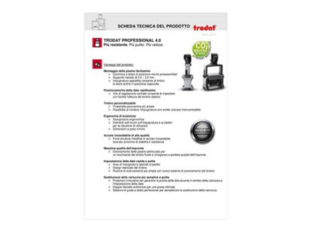 Trodat Numéroteur professionnel 4.0 5558/PL, 8 positions