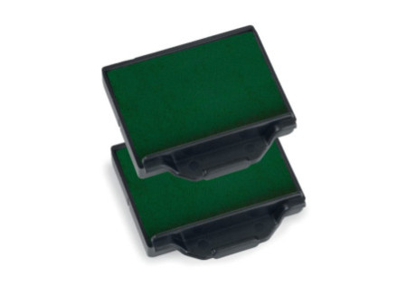 trodat Cassette d'encrage de rechange 6/50, vert, pack de 2