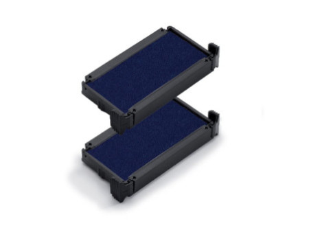 trodat Cassette d'encrage 6/4911, pack de 2, bleu