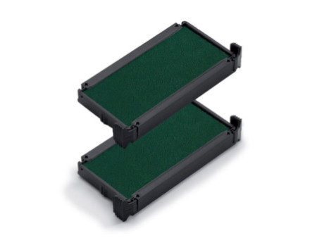 trodat Cassette d'encrage 6/4912, pack de 2, vert