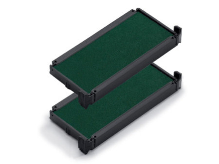 trodat Cassette d'encrage 6/4913, pack de 2, vert