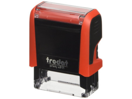 trodat Tampon pour texte 'Printy 4.0' 4911, rouge