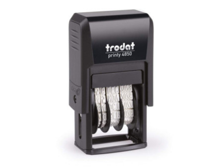 trodat Cassette d'encrage 6/4850, pack de 2, rouge