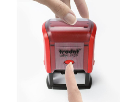 trodat Cassette d'encrage 6/4928, pack de 2, rouge