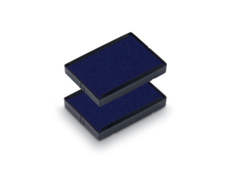 trodat Cassette d'encrage 6/4929, pack de 2, bleu