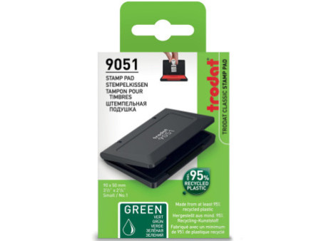 trodat Tampon encreur 9051, vert, 90 x 50 mm