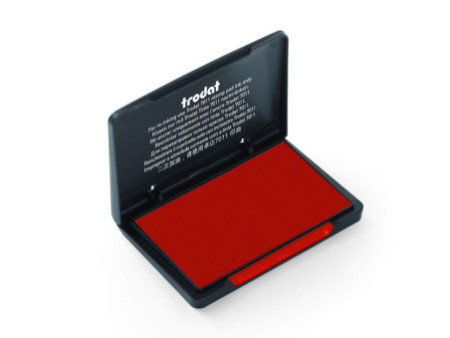 trodat Tampon encreur 9051, rouge, 90 x 50 mm