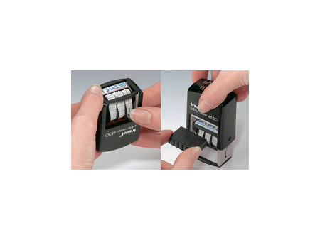 Trodat Tampon dateur Printy Dater 4850, personnalisable