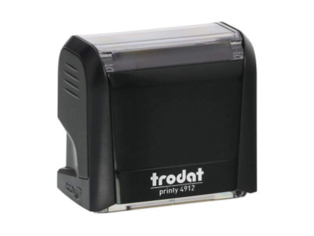 trodat Tampon pour texte 4912 Printy 4.0, noir