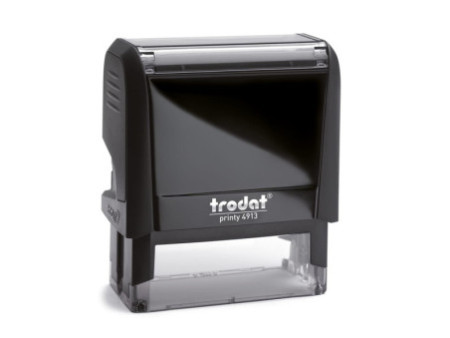 trodat Tampon pour texte 4913 Printy 4.0, noir