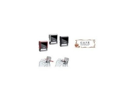 trodat Tampon pour texte 4913 Printy 4.0, blanc