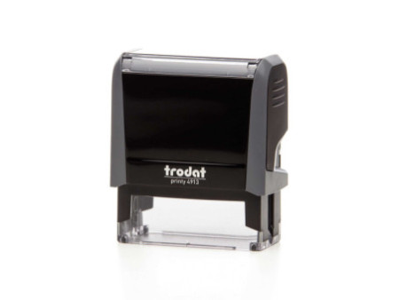 trodat Tampon pour texte 4913 Printy 4.0, gris