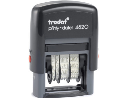 Trodat Tampon dateur Printy Dater 4820, auto-encreur